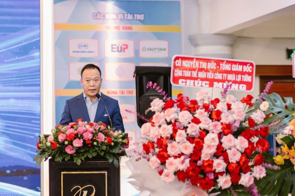 Mr. Tony Dinh - Chairman of Vietnam Plastics Association (VPA) shared insights on the repositioning opportunities for the plastics industry