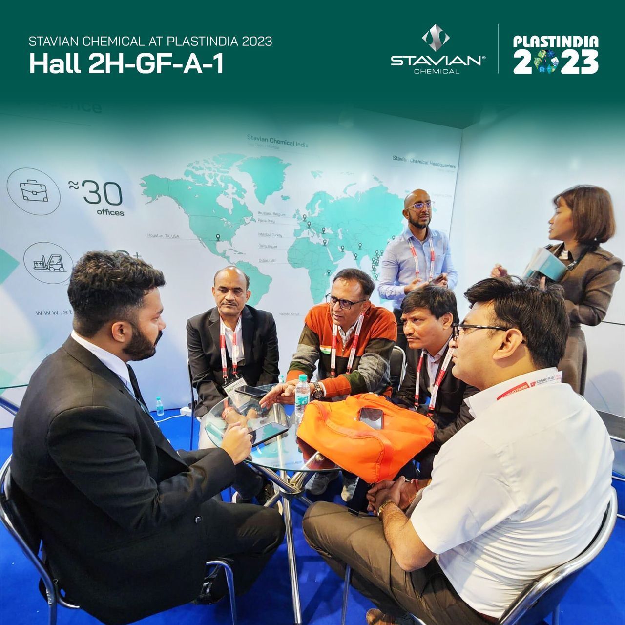 Stavian Chemical – One Stop Shop for all your polymer needs at Plastindia 2023