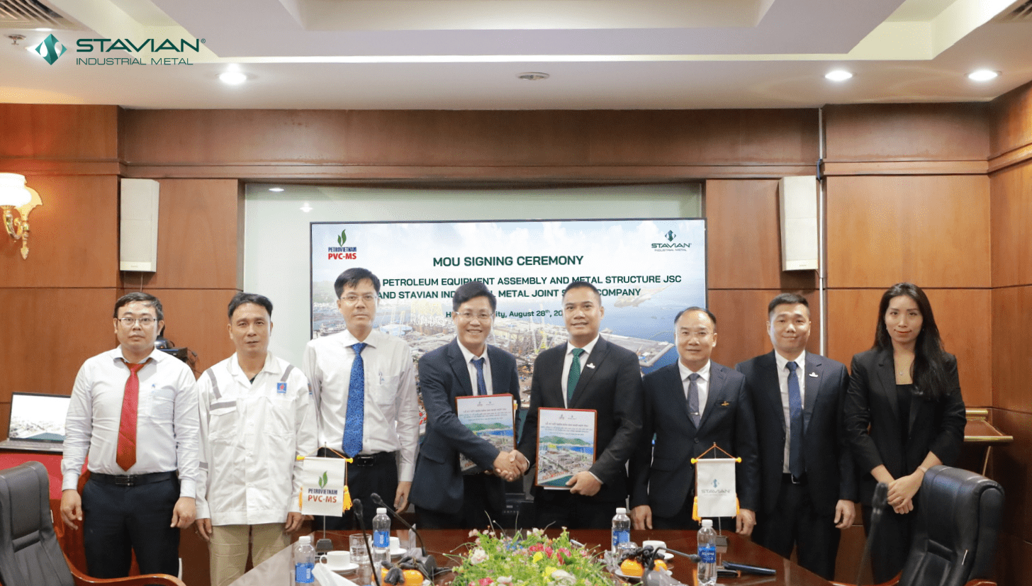 Stavian Industrial Metal and PVC-MS partner to advance cooperation in oil & gas,
energy and defense