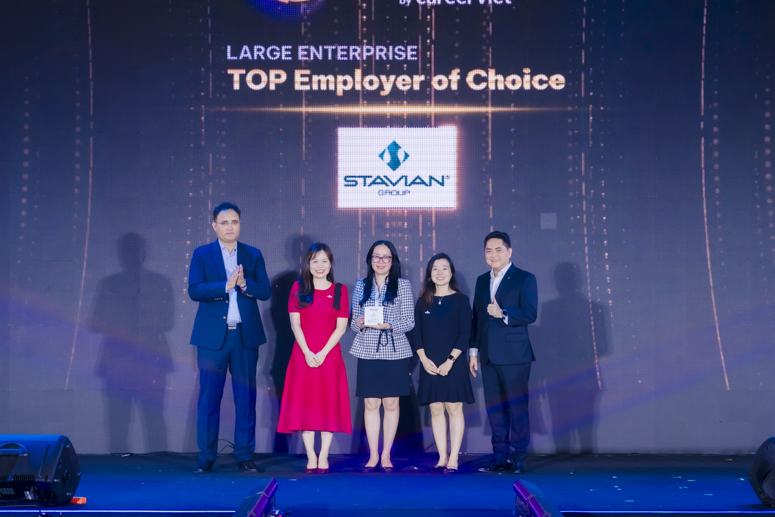 Stavian Group has been named the #1 Most Favorite Employer by candidates in the manufacturing industry, as voted by CareerViet
