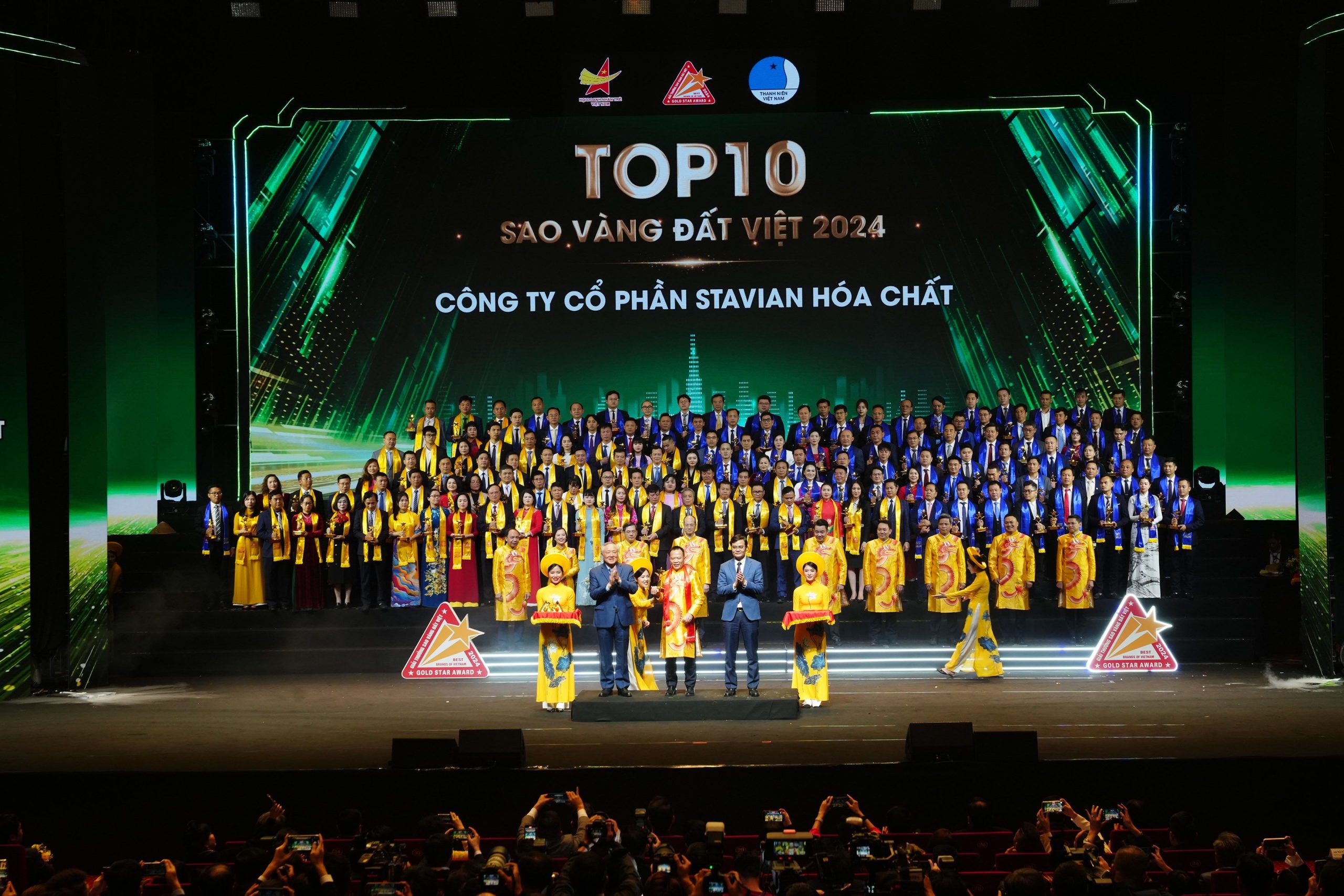Stavian Chemical honored to receive The Vietnam Gold Star Award 2024