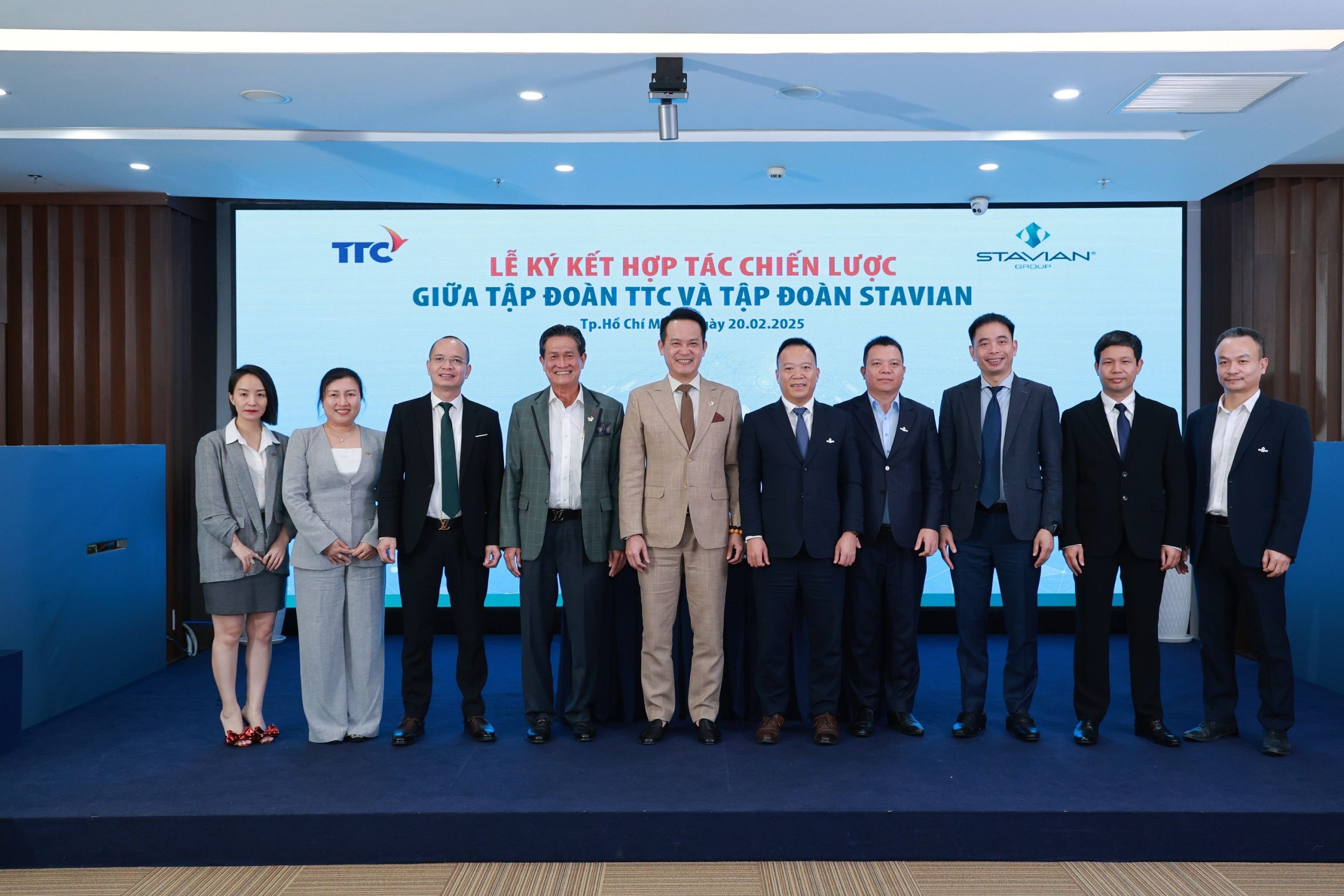 Strategic partnership Signing ceremony between TTC Group and Stavian Group