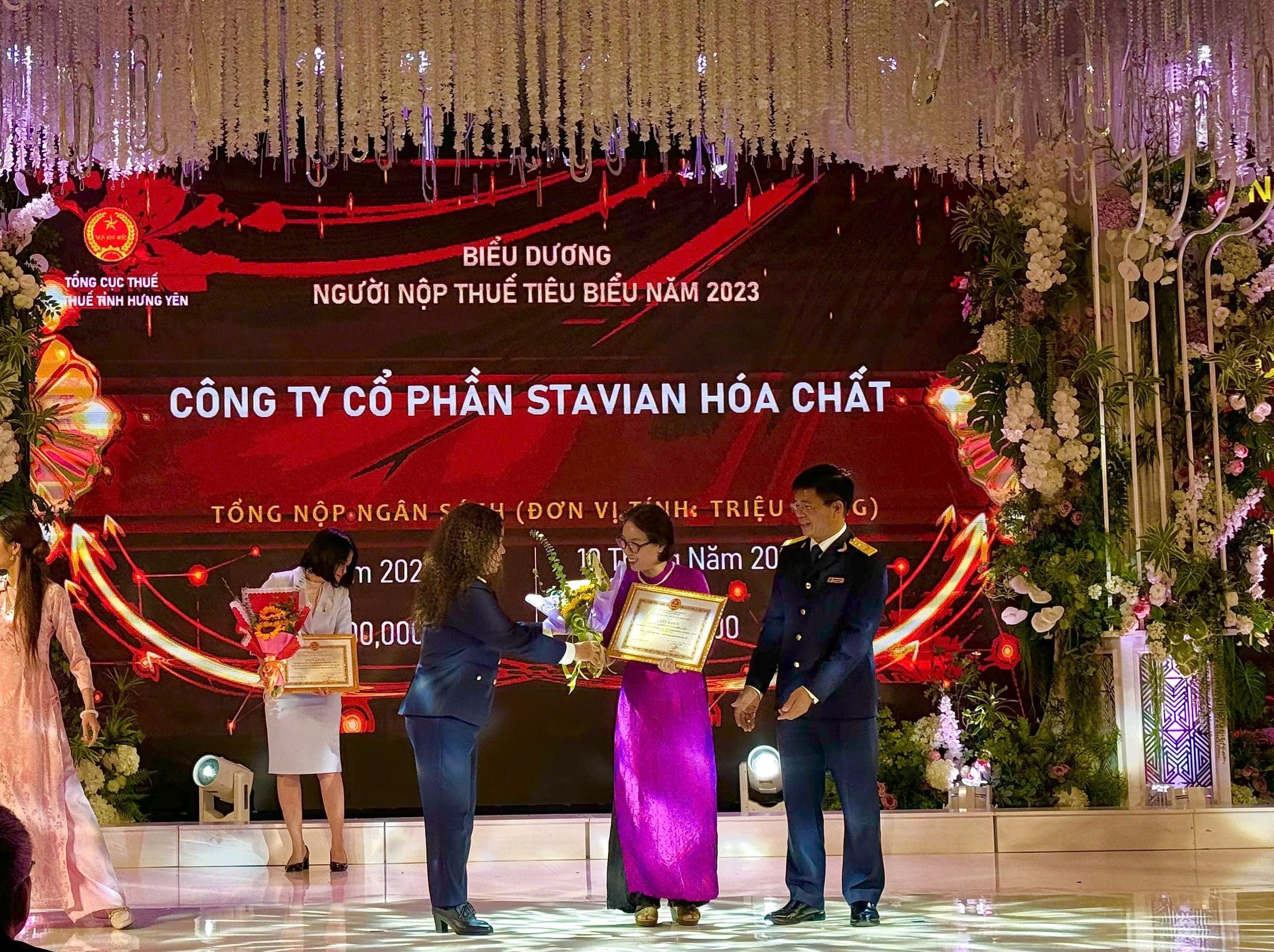 Stavian Chemical well-compliant with tax legislation policy in 2023