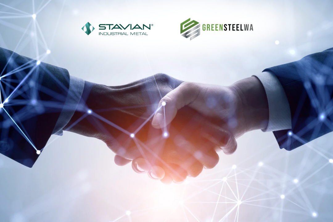 Stavian Industrial Metal establishes Strategic Partnership with Green Steel WA
to advance Green Steel Industry development in Australia