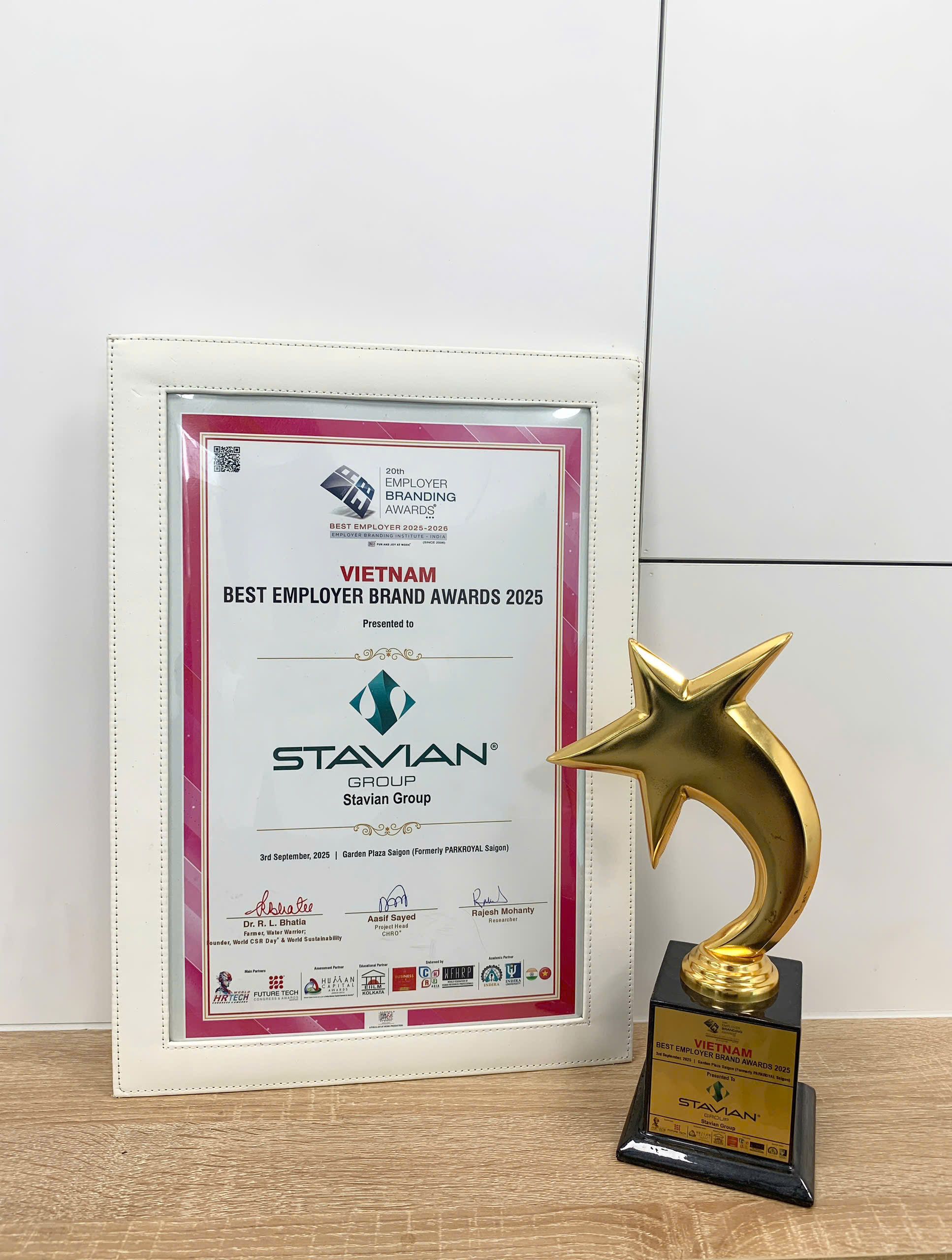 Stavian Group Honored at Vietnam Best Employer Brand Awards 2025