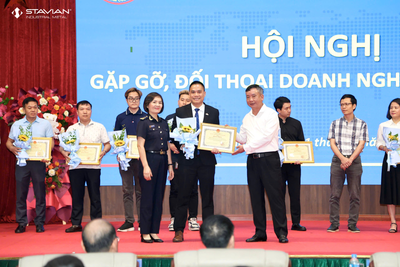 Stavian Industrial Metal honored at The 2026 Business Dialogue Conference in Hai Phong City